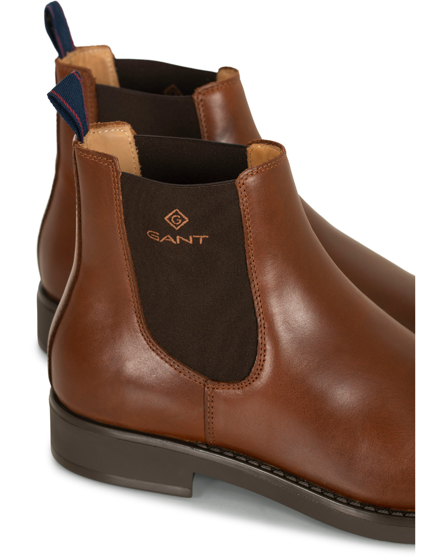 Herren | GANT Oscar Chelsea Boot Cognac Calf | GANT | Oscar Chelsea Boot Cognac Calf