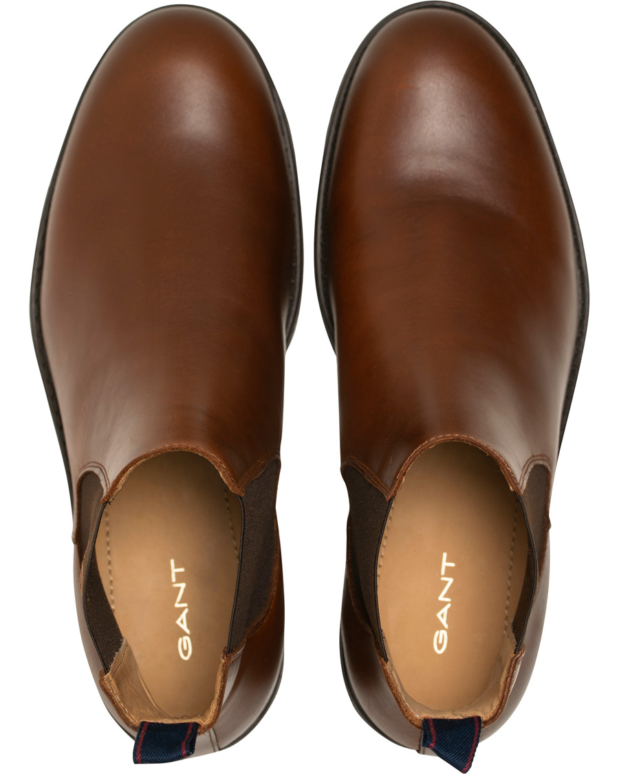 Herren | GANT Oscar Chelsea Boot Cognac Calf | GANT | Oscar Chelsea Boot Cognac Calf