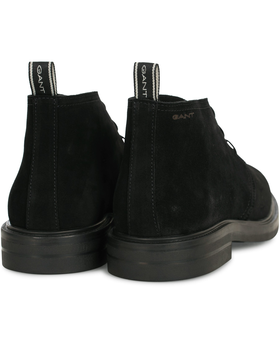 Herren | GANT Fargo Chukka Boot Black Suede | GANT | Fargo Chukka Boot Black Suede