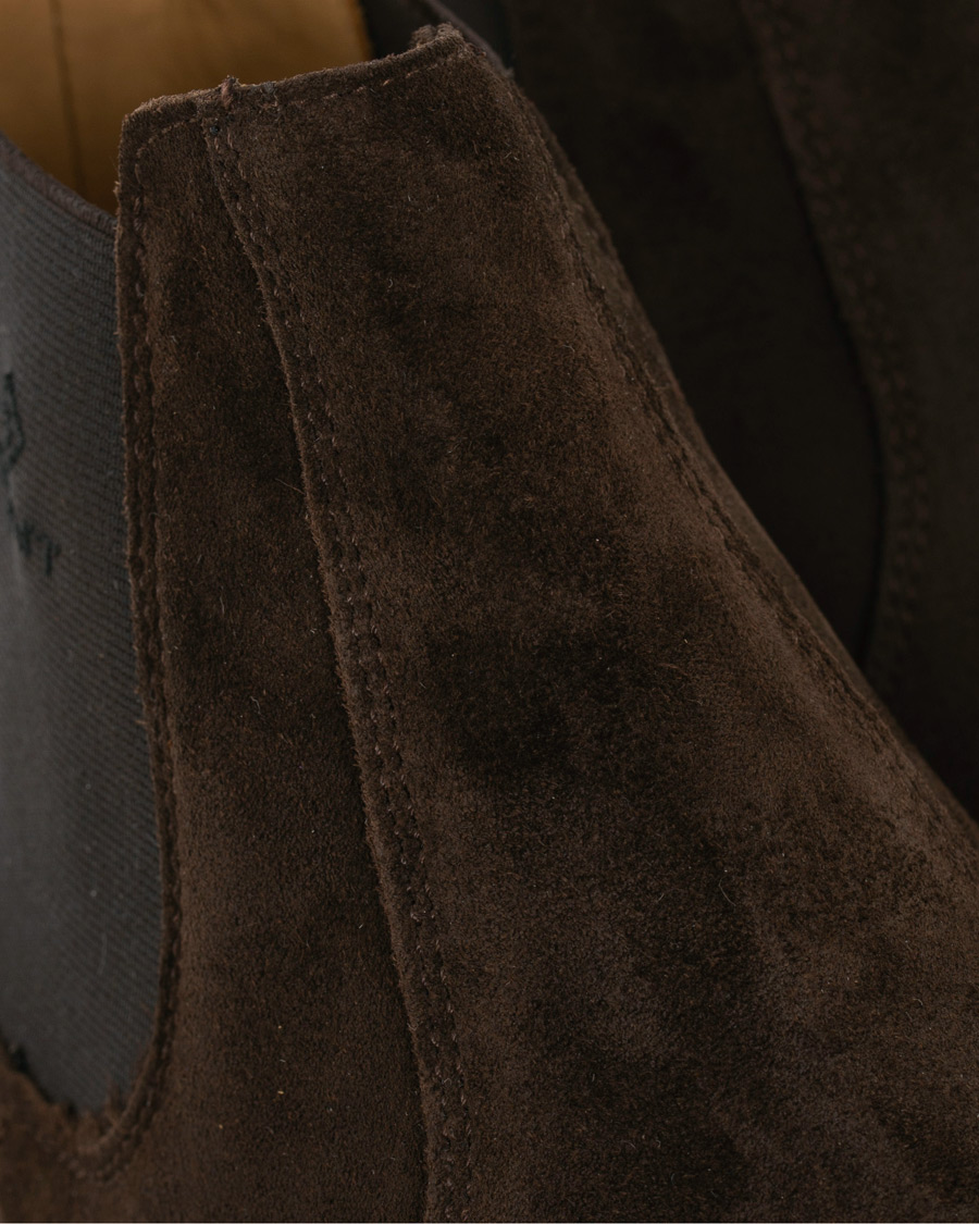 Herren | GANT Fargo Chelsea Boot Dark Brown Suede | GANT | Fargo Chelsea Boot Dark Brown Suede