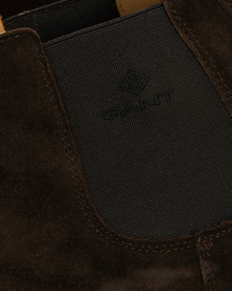 Herren | GANT Fargo Chelsea Boot Dark Brown Suede | GANT | Fargo Chelsea Boot Dark Brown Suede