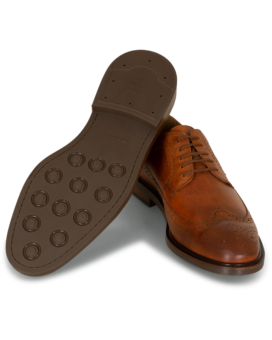 Herren | GANT Ricardo Brogue Cognac Calf | GANT | Ricardo Brogue Cognac Calf