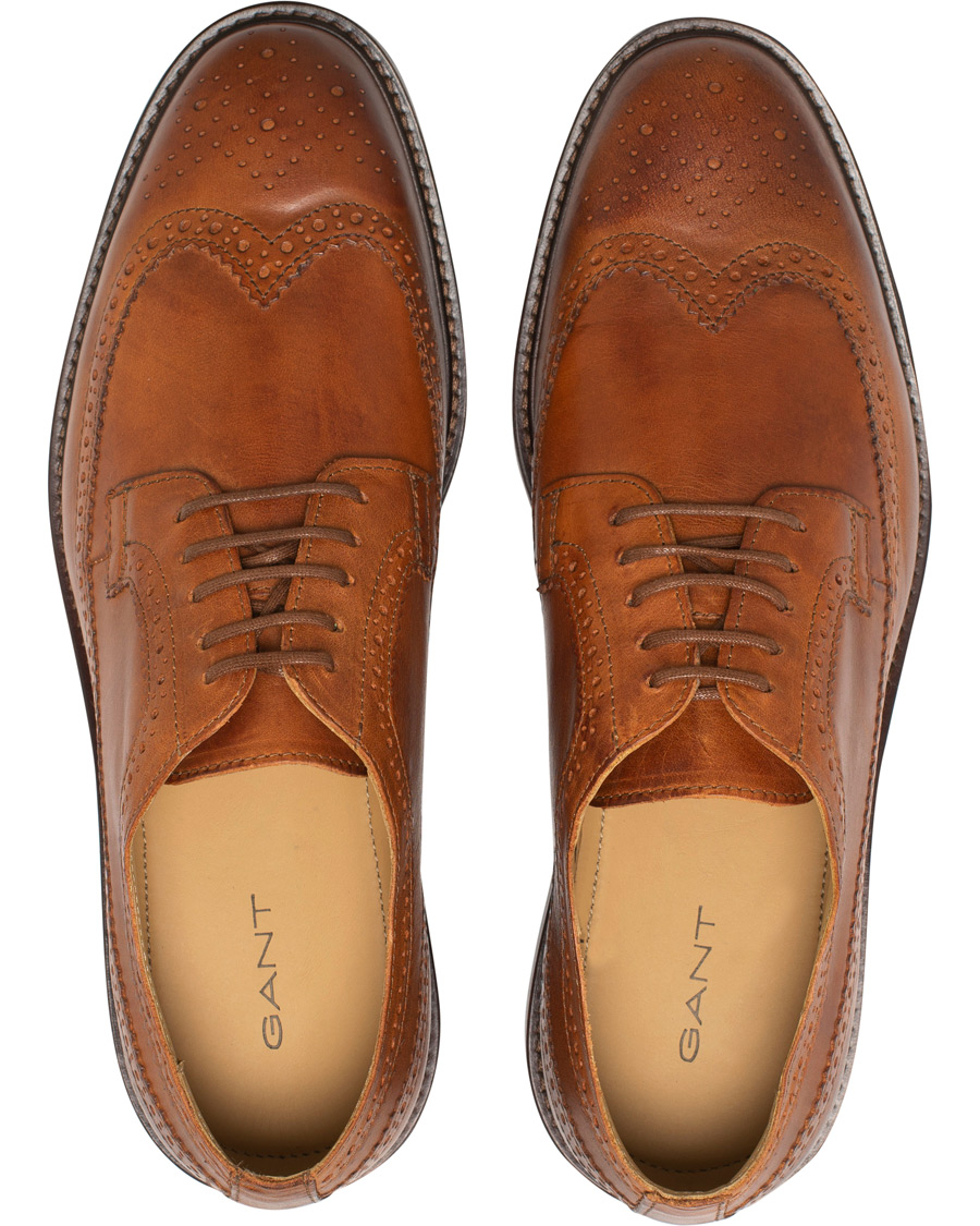 Herren | GANT Ricardo Brogue Cognac Calf | GANT | Ricardo Brogue Cognac Calf