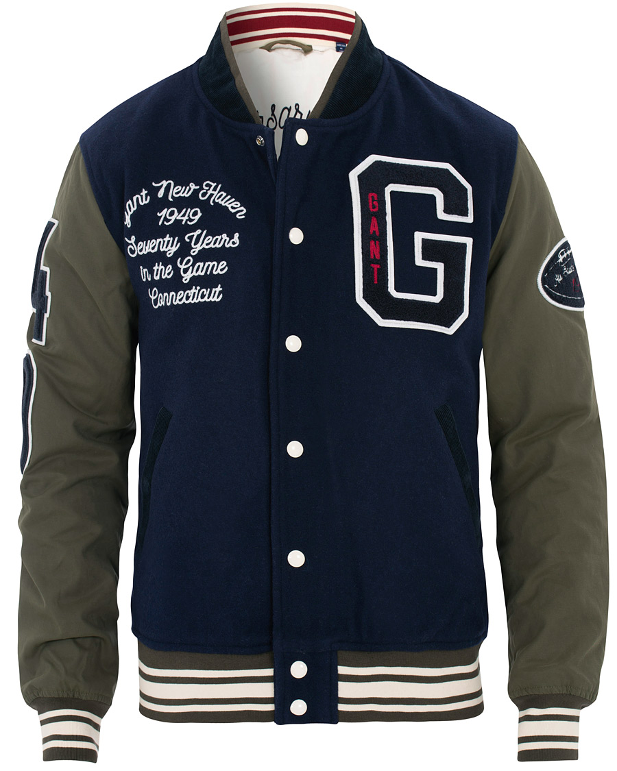 Herren | Jacken | GANT | Varsity Jacket Marine