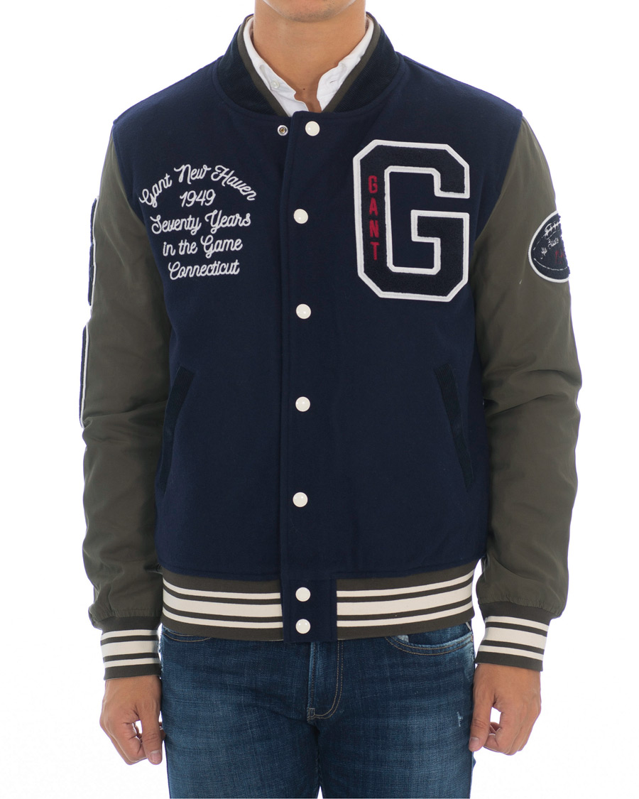 Herren | Jacken | GANT | Varsity Jacket Marine
