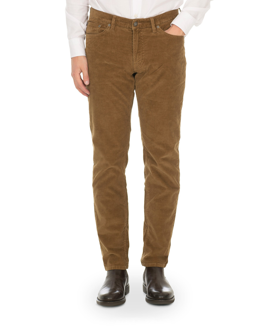 Herren | Hosen | GANT | Slim Fit Corduroy 5-Pocket Jeans Warm Khaki
