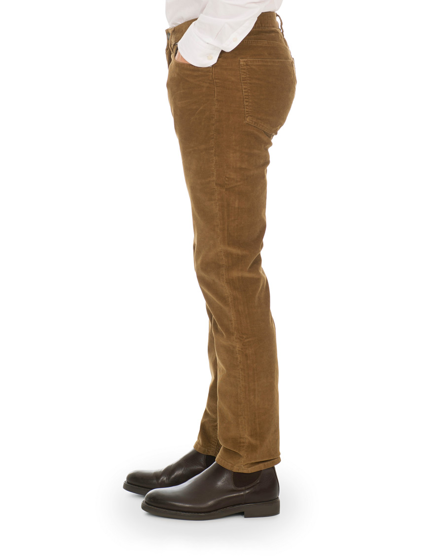 Herren | Hosen | GANT | Slim Fit Corduroy 5-Pocket Jeans Warm Khaki