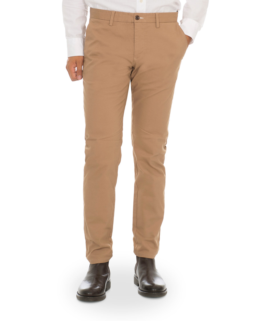 Herren | Hosen | GANT | Slim Fit Tech Prep Chino Warm Khaki W30L32