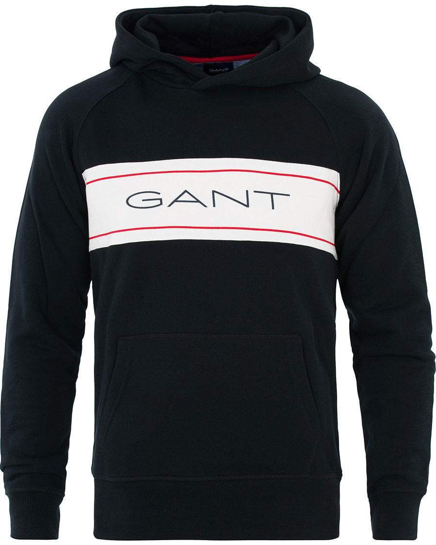 Herren | Pullover | GANT | Archive Hoodie Black