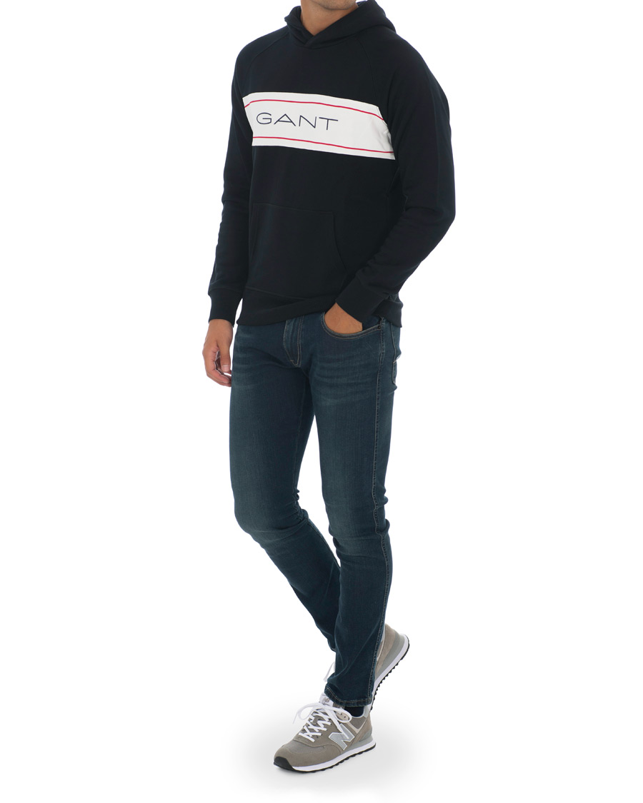 Herren | Pullover | GANT | Archive Hoodie Black