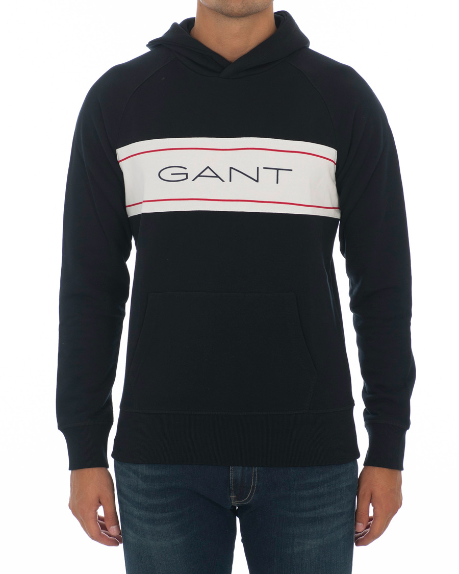 Herren | Pullover | GANT | Archive Hoodie Black
