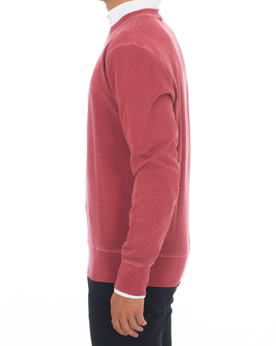 Herren | Pullover | GANT | Winter Faded Crew Neck Sweatshirt Mahogany Red