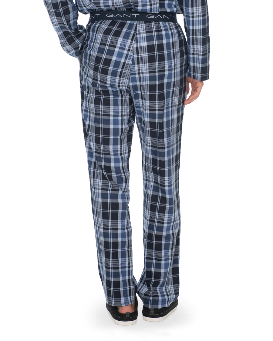 Herren | Schlafanzüge & Bademäntel | GANT | Check Pyjama Set Vintage Blue
