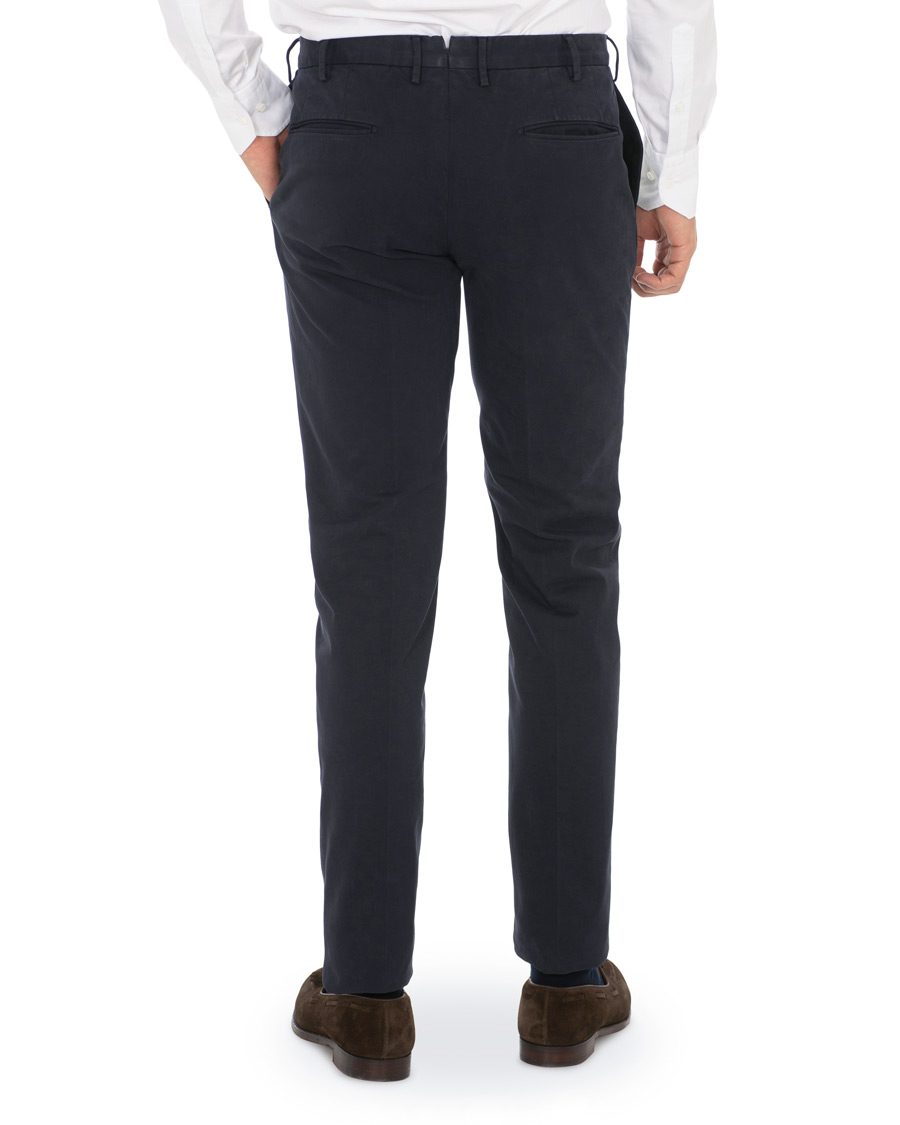 Herren | Hosen | Incotex | Slim Fit Comfort Chino Navy