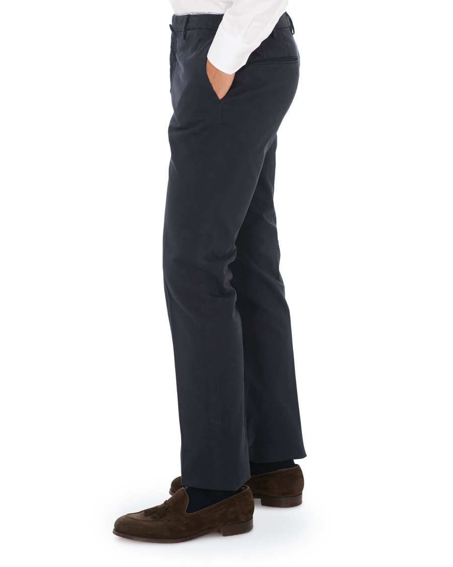 Herren | Hosen | Incotex | Slim Fit Comfort Chino Navy