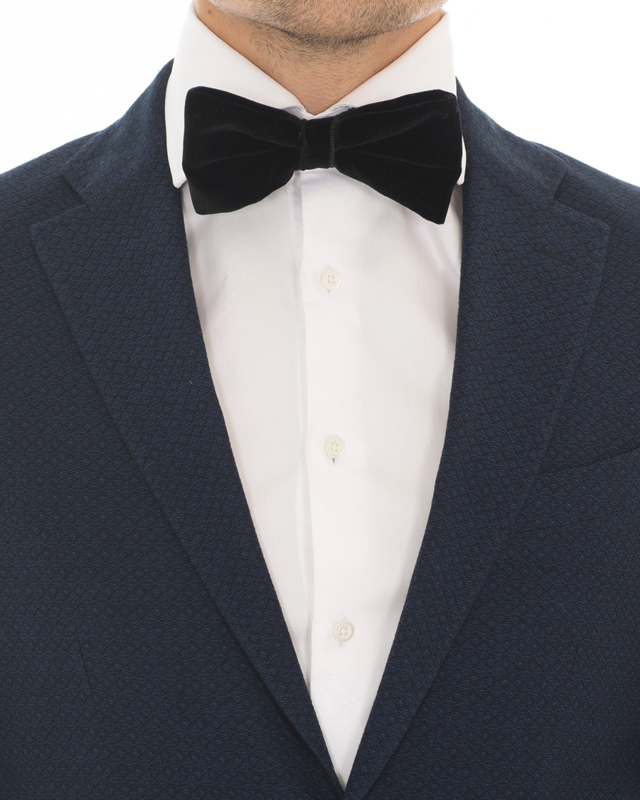 Herren | | Etro | Velvet Bow Tie Black