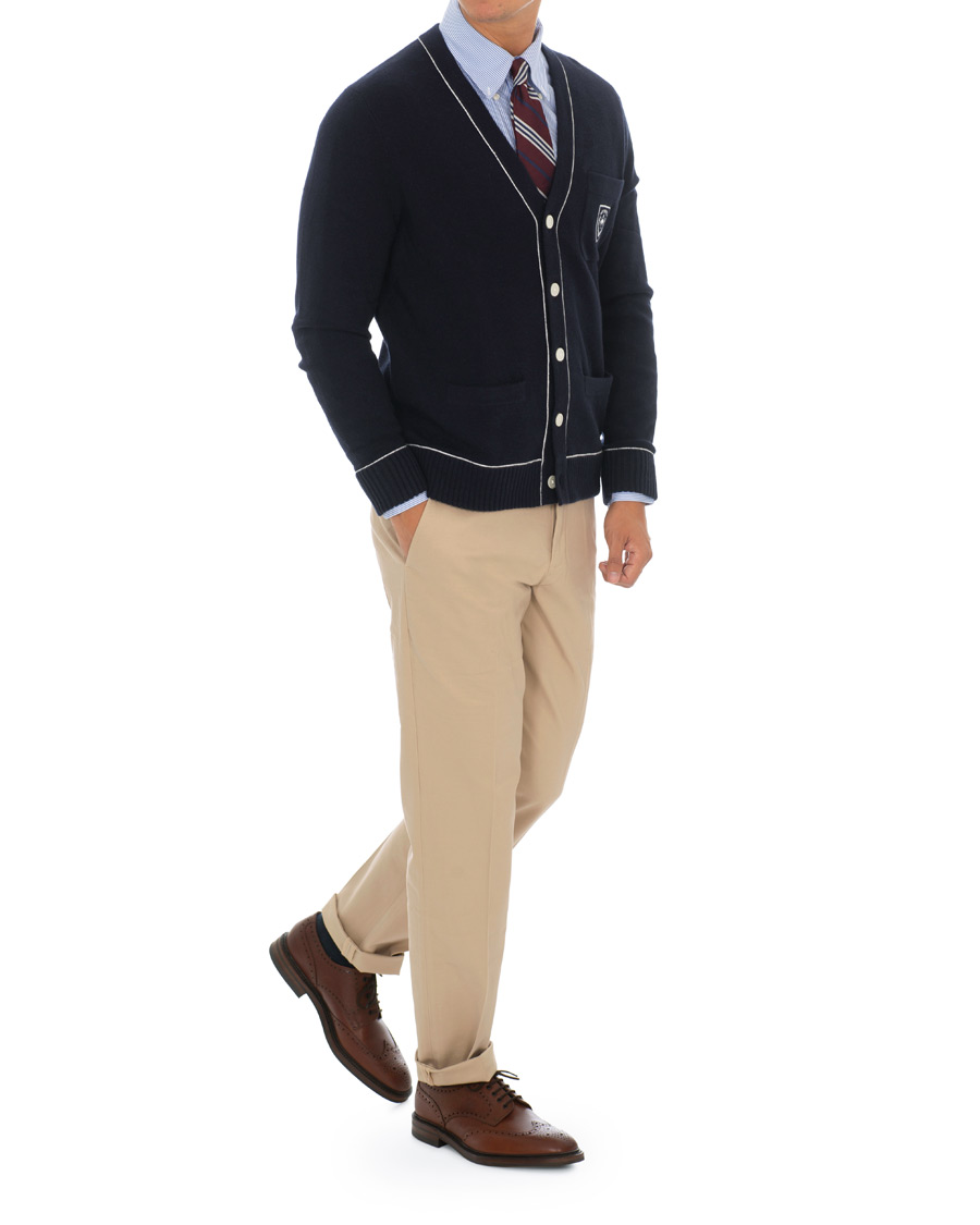 Herren | Hosen | Brooks Brothers | Milano Dyed Stretch Chino Khaki