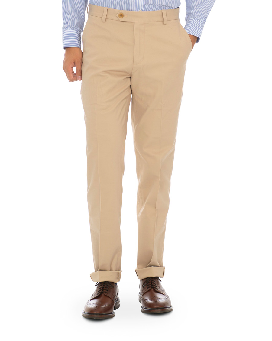 Herren | Hosen | Brooks Brothers | Milano Dyed Stretch Chino Khaki