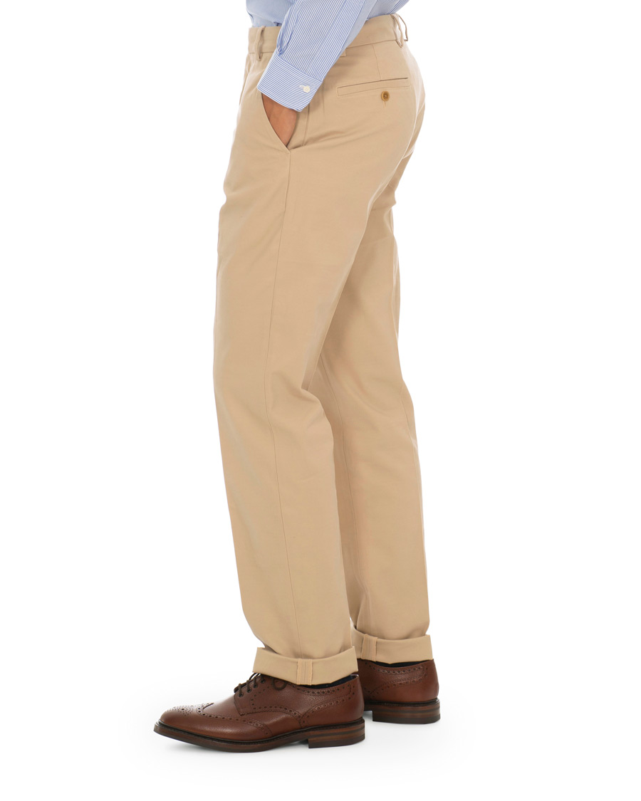 Herren | Hosen | Brooks Brothers | Milano Dyed Stretch Chino Khaki