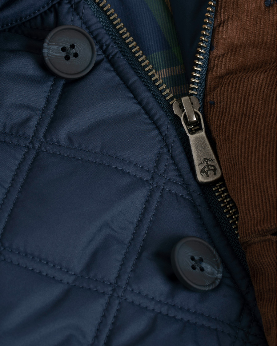 Herren | Jacken | Brooks Brothers | Quilted Husky Padded Jacket Navy