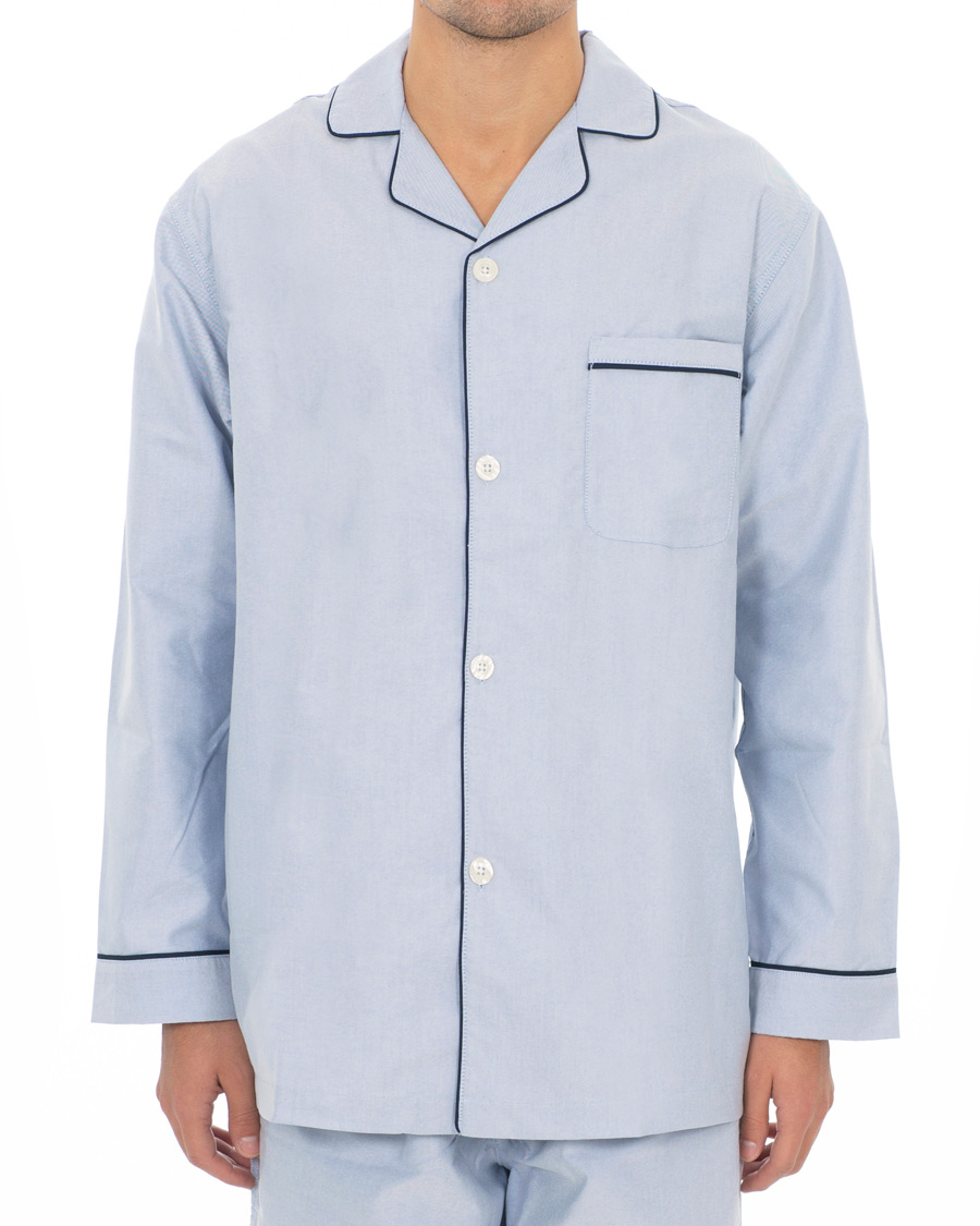 Herren | Schlafanzüge & Bademäntel | Brooks Brothers | Classic Oxford Pyjamas Light Blue