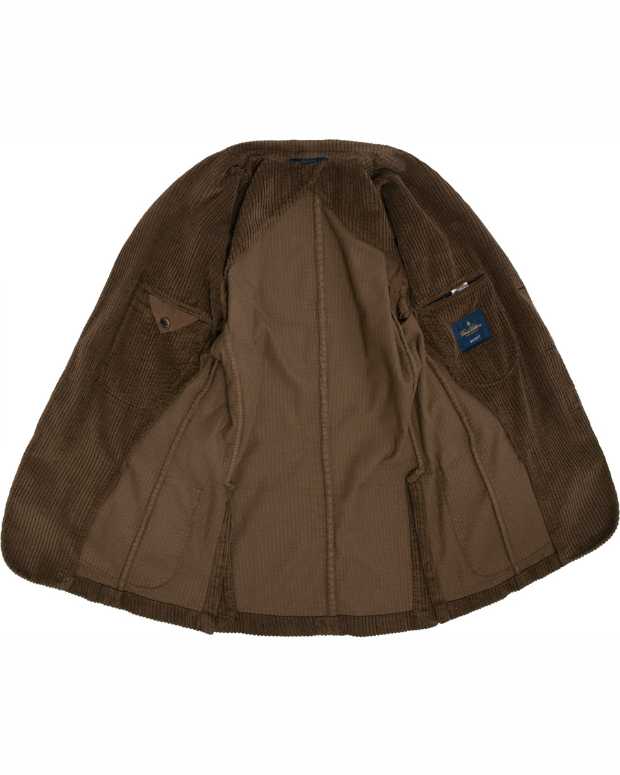Herren | Sakkos | Brooks Brothers | Soft Washed Corduroy Blazer Brown 48