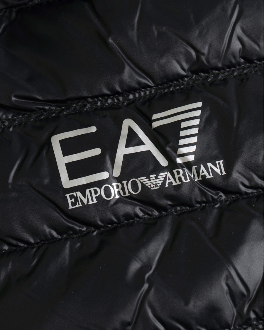 Herren | Jacken | EA7 | Train Core Light Down Hoodie Jacket Black