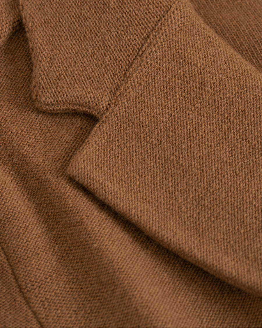 Herren | Sakkos | Lardini | Knitted Wool Blazer Brown