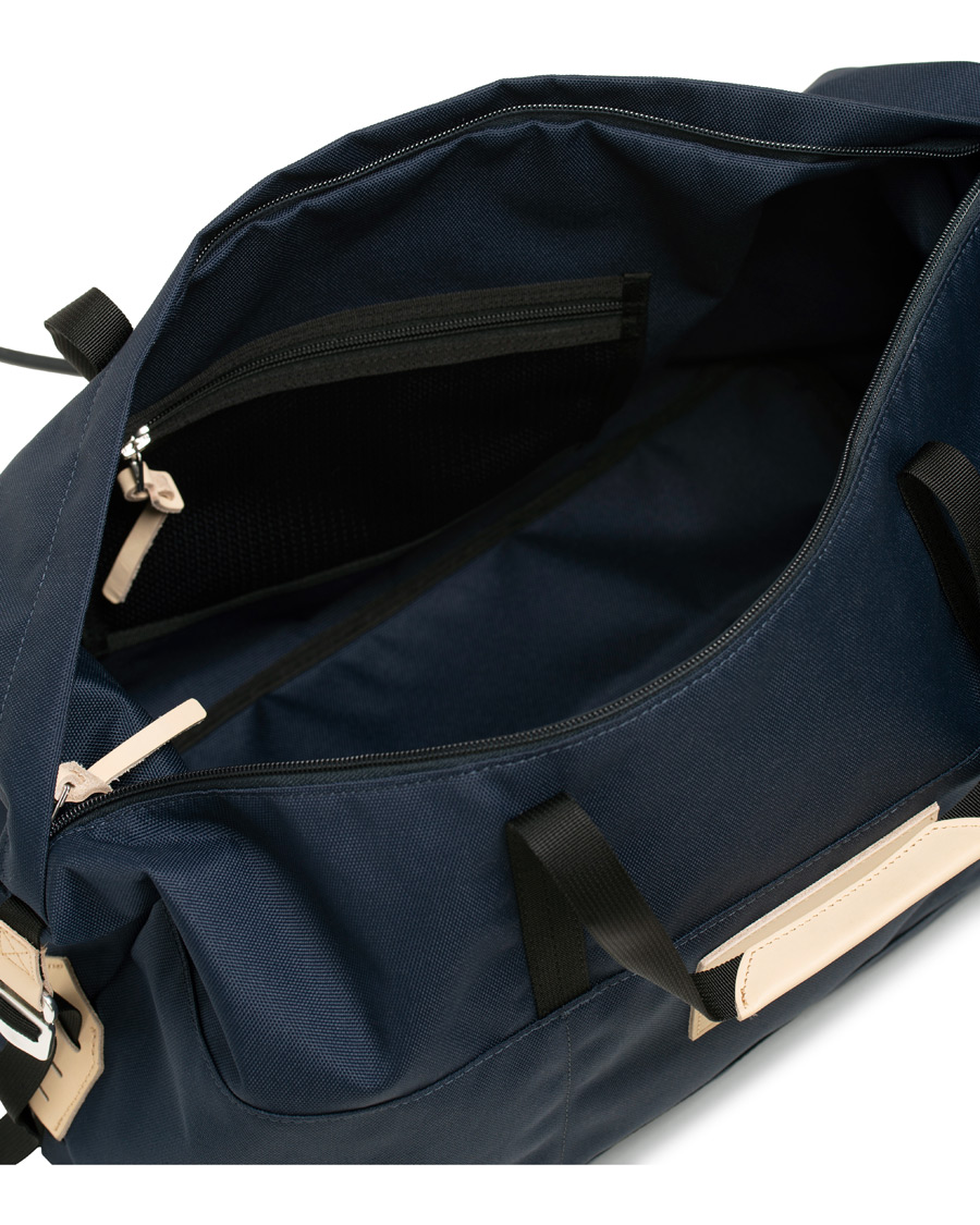 Herren | Sandqvist Milton Cordura Eco Weekendbag Navy/Nature | Sandqvist | Milton Cordura Eco Weekendbag Navy/Nature