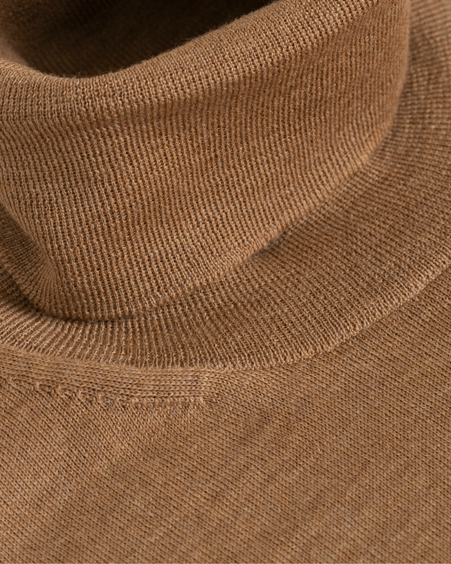 Herren | Pullover | Canali | Merino Wool Turtleneck Camel