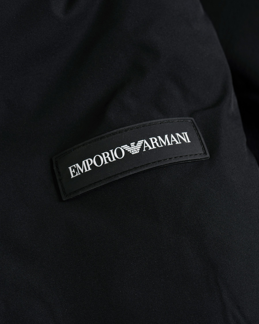 Herren | Jacken | Emporio Armani | Down Hooded Jacket Black