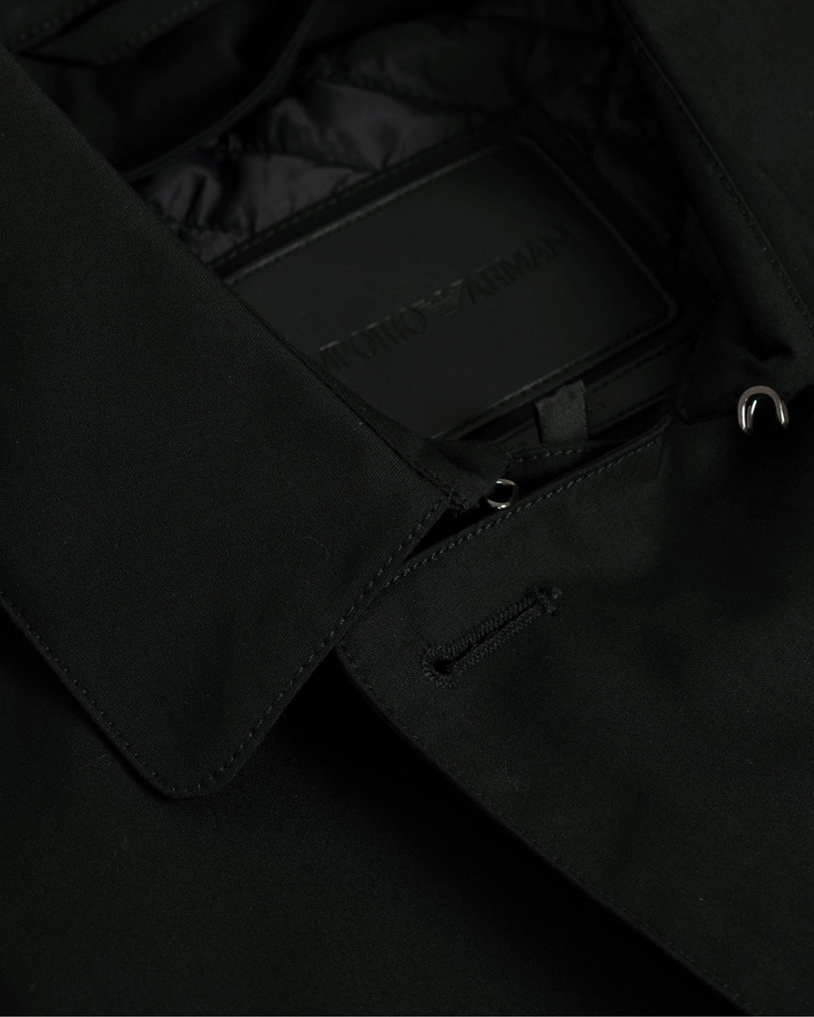 Herren | Jacken | Emporio Armani | Trenchcoat Black