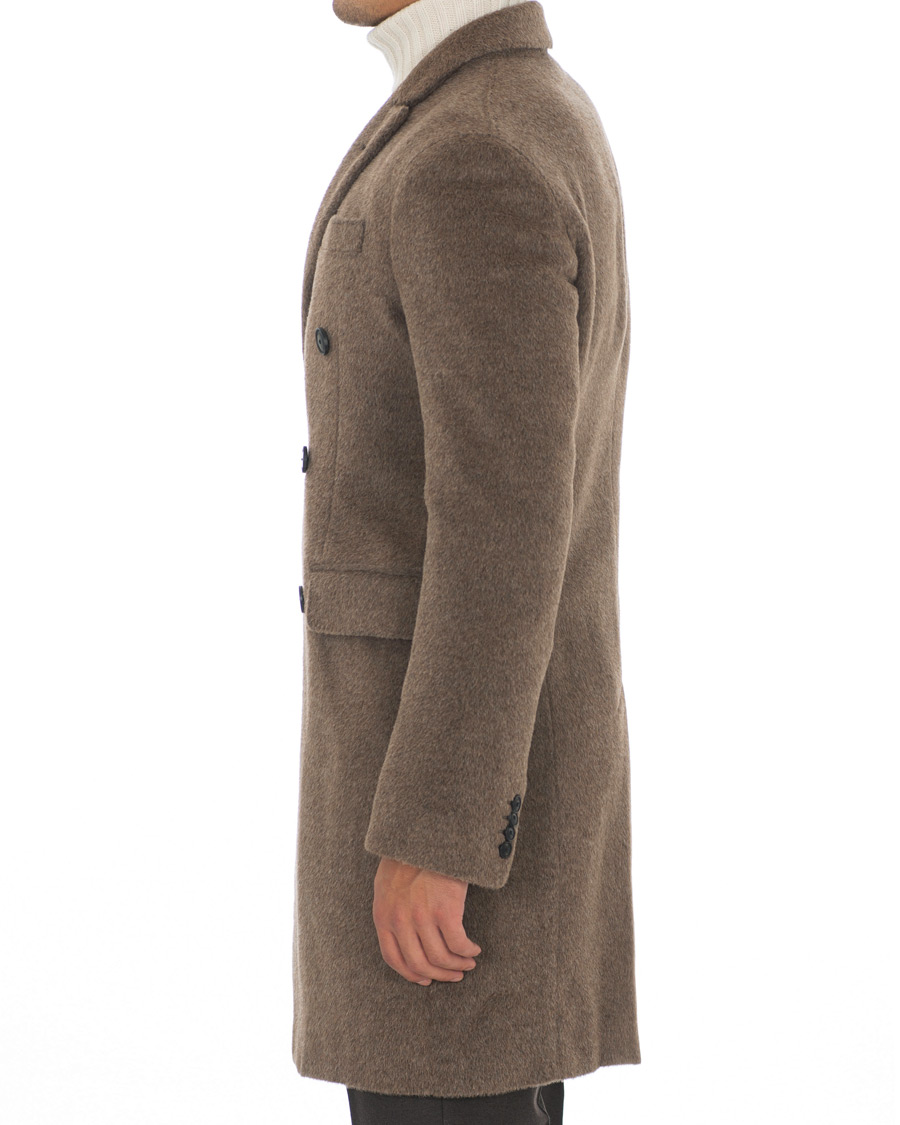 Herren | Jacken | Emporio Armani | Alpaca Coat Brown