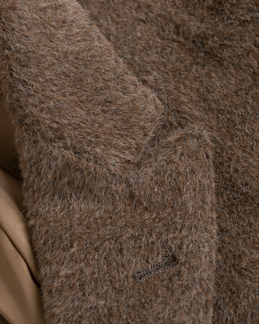 Herren | Jacken | Emporio Armani | Alpaca Coat Brown