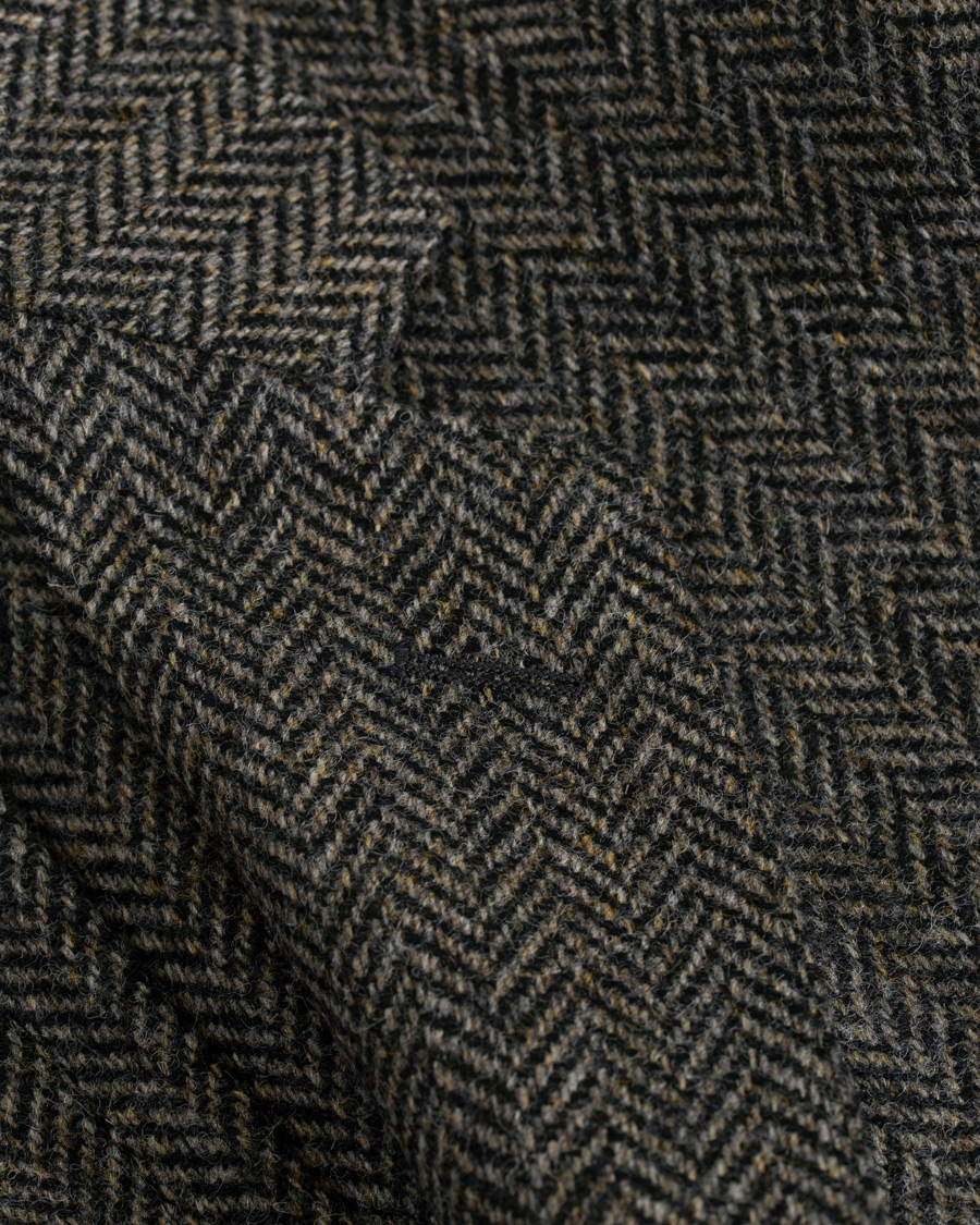 Herren | Sakkos | The Gigi | Herringbone Tweed Blazer Grey