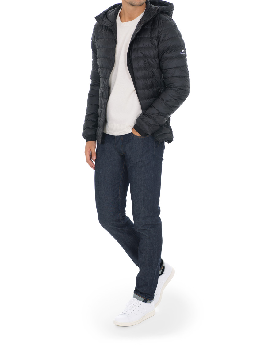 Herren | Jacken | J.Lindeberg | Lightweight Down Hooded Jacket Black