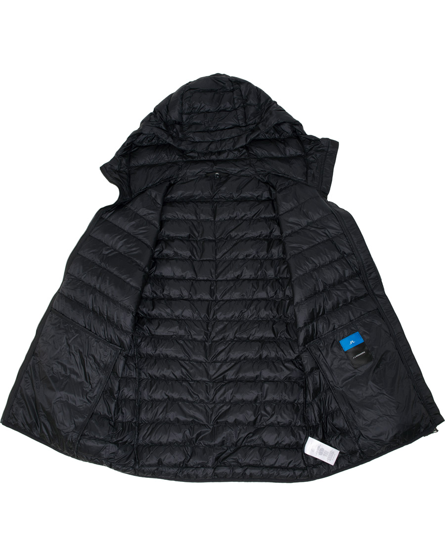 Herren | Jacken | J.Lindeberg | Lightweight Down Hooded Jacket Black
