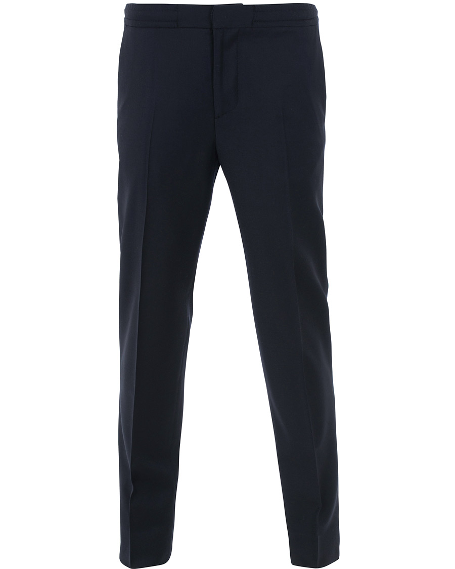 Herren | Hosen | J.Lindeberg | Sasha Drawstring Flannel Trousers Navy