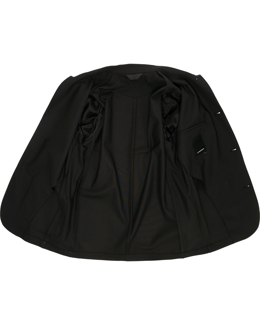 Herren | Hemden | J.Lindeberg | Oxford Sport Stretch Wool Overshirt Black