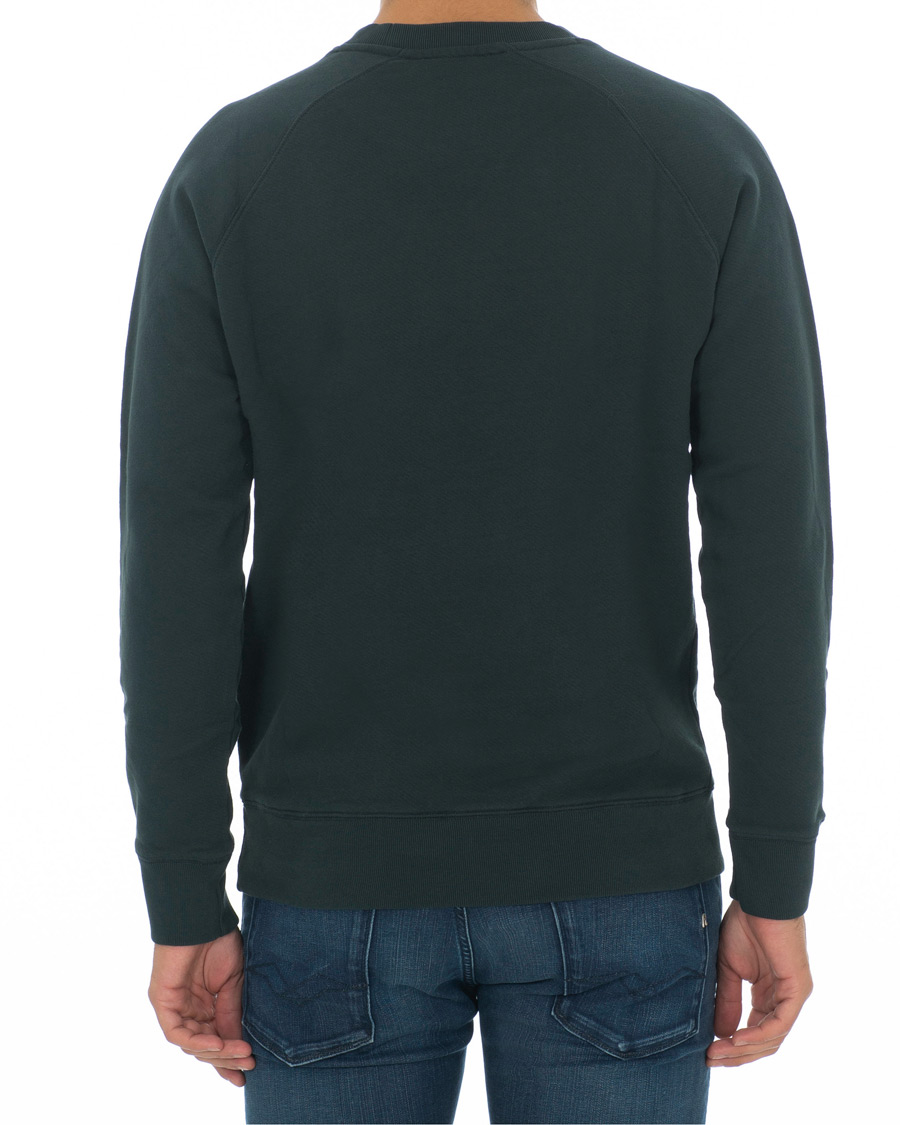 Herren | Pullover | Maison Kitsuné | Sweatshirt Fox Head Patch Forest Green