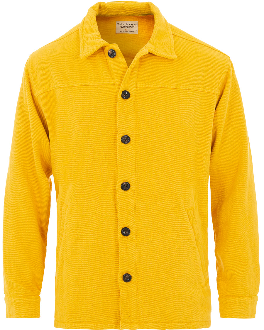Herren | Hemden | Nudie Jeans | Elias Twill Overshirt Dandelion