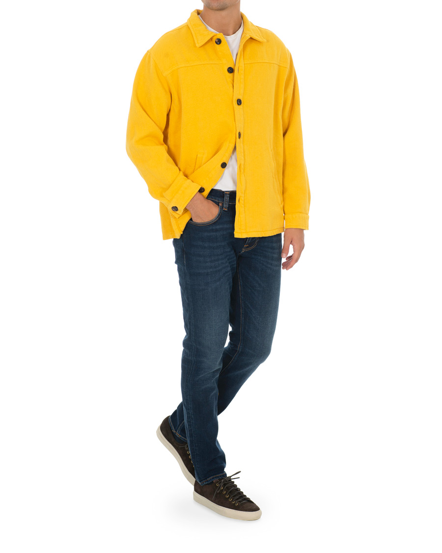Herren | Hemden | Nudie Jeans | Elias Twill Overshirt Dandelion