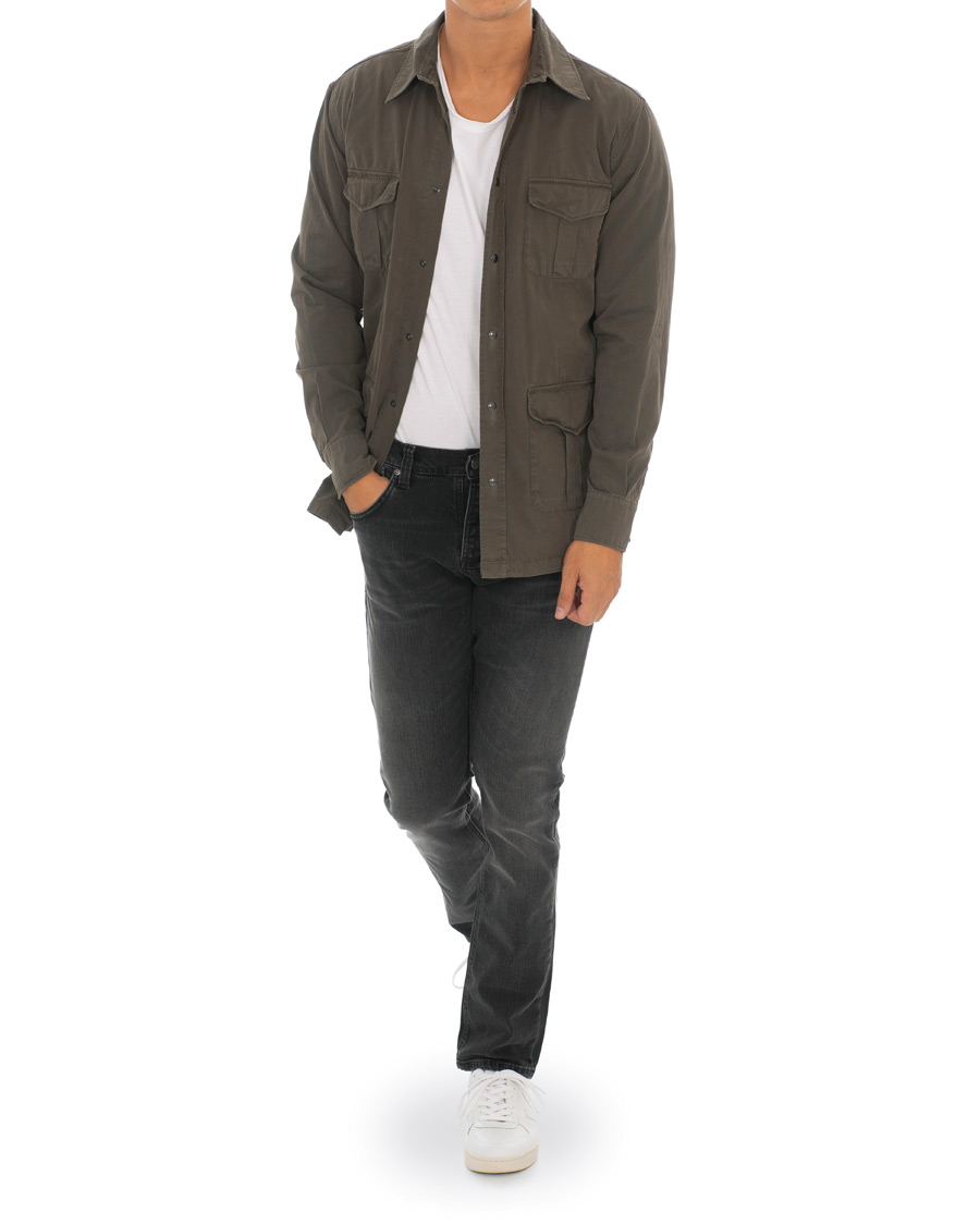 Herren | Jeans | Nudie Jeans | Grim Tim Organic Jeans Concrete Black