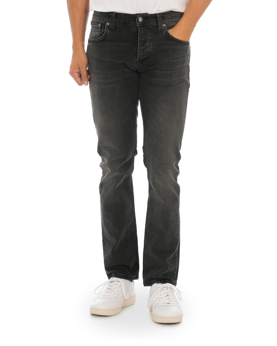 Herren | Jeans | Nudie Jeans | Grim Tim Organic Jeans Concrete Black