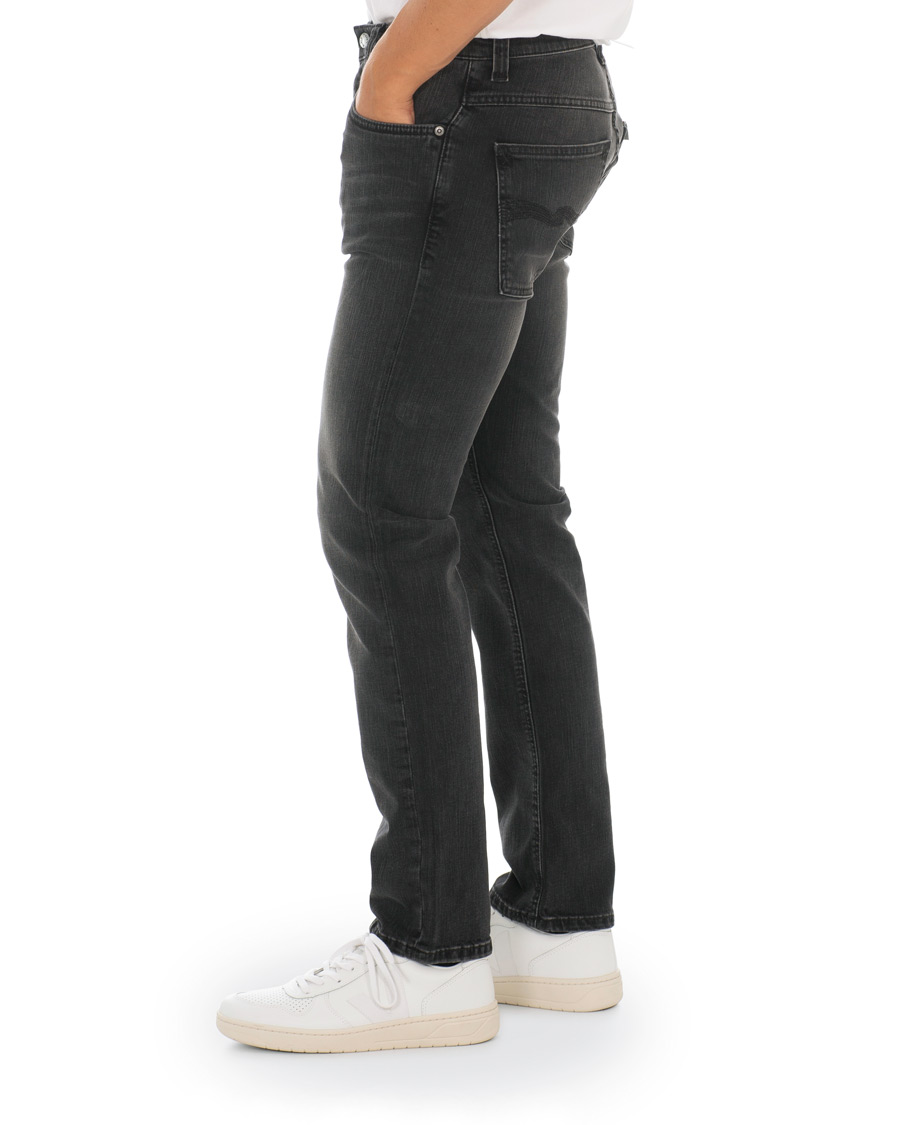 Herren | Jeans | Nudie Jeans | Grim Tim Organic Jeans Concrete Black