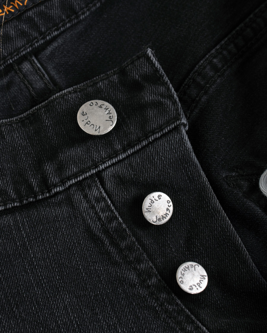 Herren | Jeans | Nudie Jeans | Grim Tim Organic Jeans Concrete Black