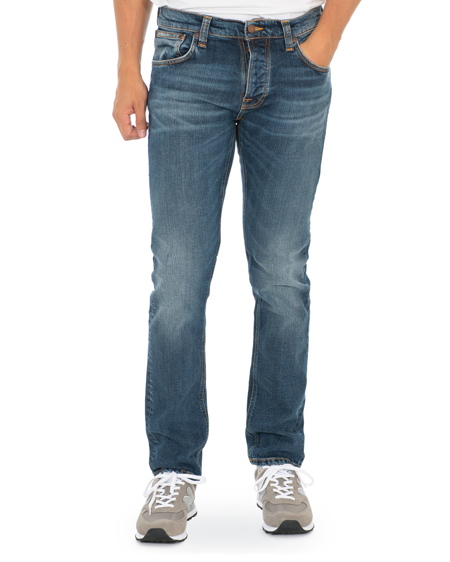 Herren | Jeans | Nudie Jeans | Grim Tim Organic Jeans True Navy