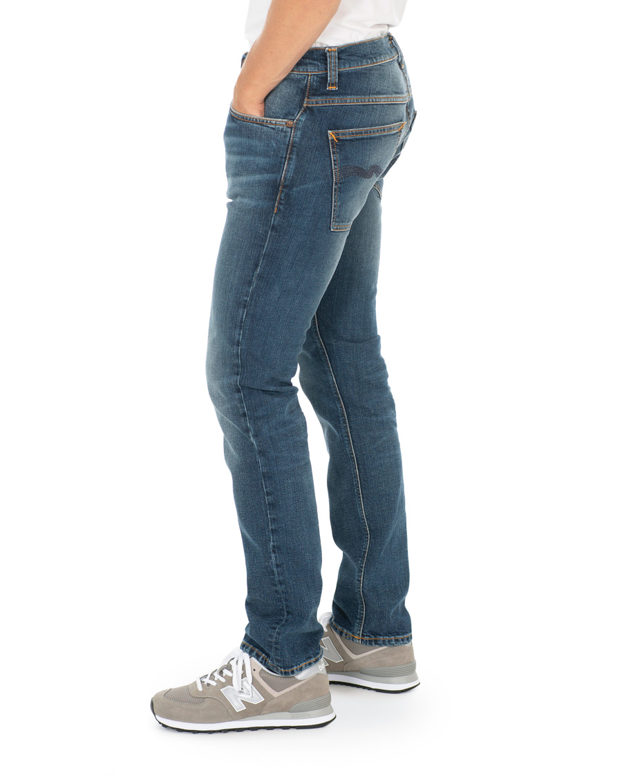 Herren | Jeans | Nudie Jeans | Grim Tim Organic Jeans True Navy