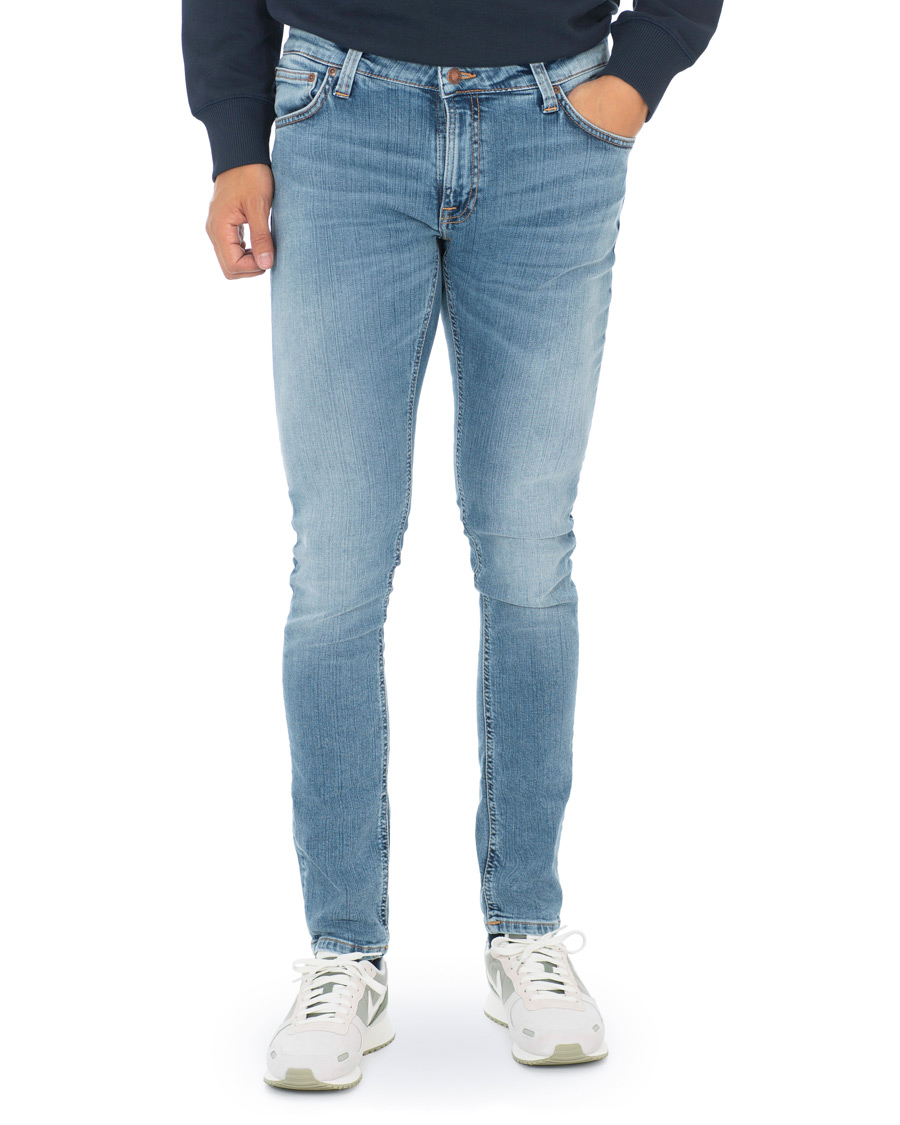 Herren | Jeans | Nudie Jeans | Skinny Lin Organic Jeans Isola Blue