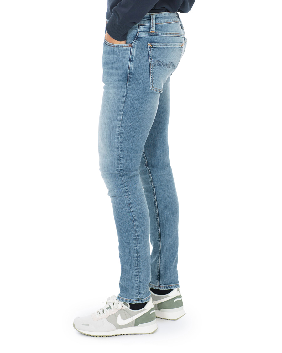 Herren | Jeans | Nudie Jeans | Skinny Lin Organic Jeans Isola Blue
